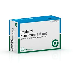 Ropinirol Kern Pharma EFG 2 mg, 28 compr. liber. prolong.