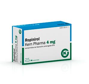 Ropinirol Kern Pharma EFG 4 mg, 28 compr. liber. prolong.