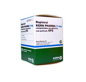 Ropinirol Kern Pharma EFG 5 mg, 84 compr. recub.