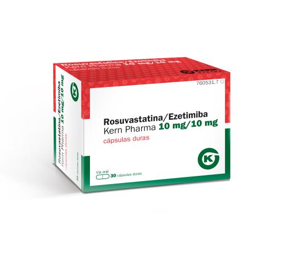 Rosuvastatina/Ezetimiba Kern Pharma10mg/10mg