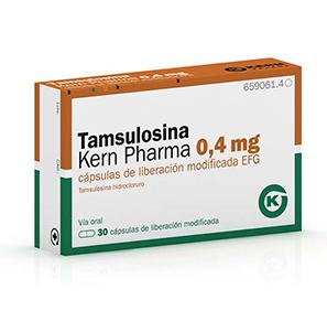 Tamsulosina Kern Pharma EFG 0,4 mg, 30 cáps liber. modif