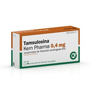 Tamsulosina Kern Pharma EFG 0,4 mg, 30 compr. liber. prolong.