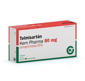 Telmisartan Kern Pharma EFG 40 mg, 28 compr.