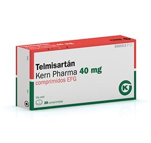 Telmisartan Kern Pharma EFG 80 mg, 28 compr.