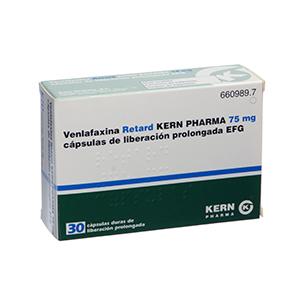 Venlafaxina  Retard Kern Pharma EFG 75 mg, 30 compr.