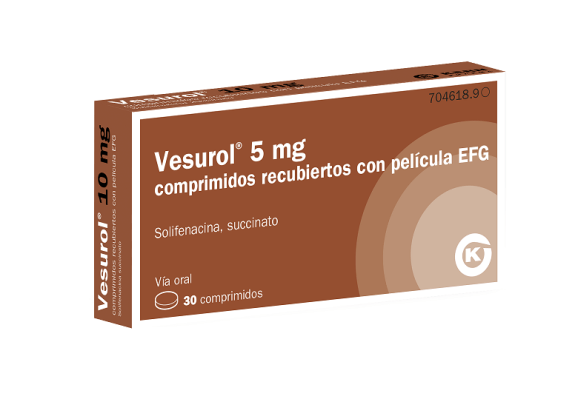 Vesurol 5 mg comprimidos recubiertos con película EFG
