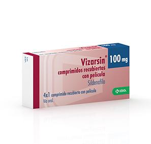 Vizarsin (Sildenafilo) 100 mg, 4 comp. recub.