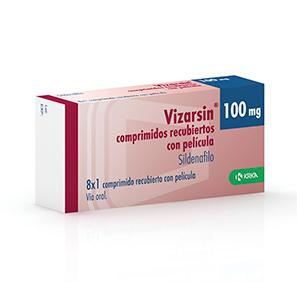 Vizarsin (Sildenafilo) 100 mg, 8 comp. recub.