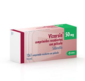 Vizarsin (Sildenafilo) 50 mg, 12 comp. recub.