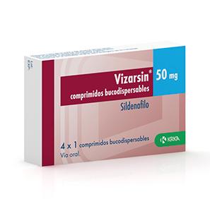 Vizarsin (Sildenafilo) 50 mg, 4 comp. buco.