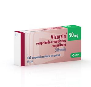 Vizarsin (Sildenafilo) 50 mg, 4 comp. recub.