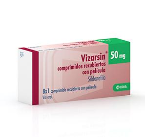 Vizarsin (Sildenafilo) 50 mg, 8 comp. recub.