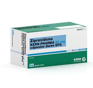 Ziprasidona Kern Pharma EFG 60 mg, 56 cáps. duras