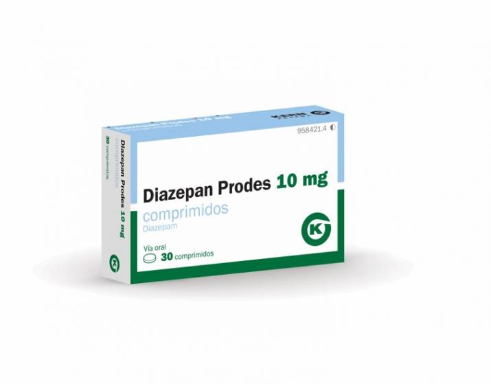 diazepam en el mostrador