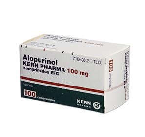 Alopurinol Kern Pharma EFG 100 mg, 100 compr.