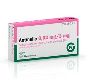 Antinelle  EFG 0,02 mg-3 mg, 21 compr. recub