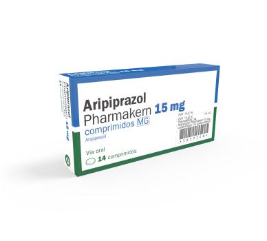 Aripiprazol Pharmakern 15 mg, 14 Comprimidos revestidos