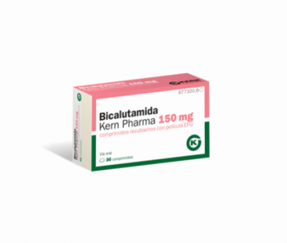 Bicalutamida Kern Pharma EFG 150 mg, 30 compr. recub.