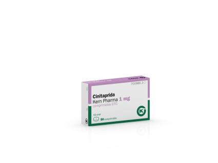 Cinitaprida Kern Pharma EFG 1 mg, 50 compr.