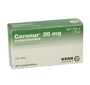 Coronur 20 mg, 80 compr