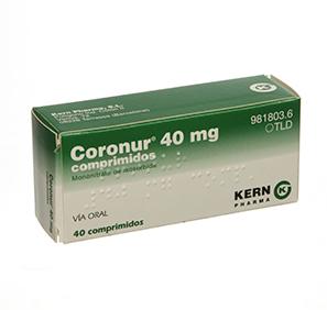 Coronur 40 mg, 40 compr.