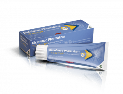 Diclofenac Pharmakern 23,2 mg/g Gel