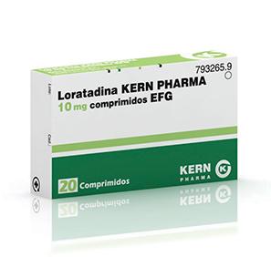 Loratadina Kern Pharma EFG 10 mg, 20 compr.