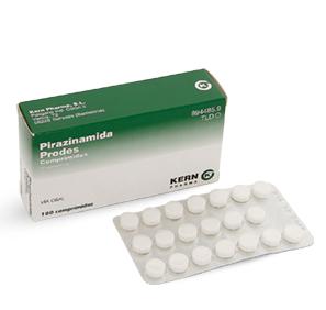 Pirazinamida Prodes 250 mg, 100 compr.