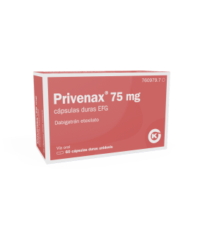 PRIVENAX 75 mg 60 cápsulas duras EFG