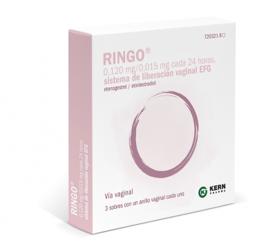RINGO®, caja con 3 anillos vaginales